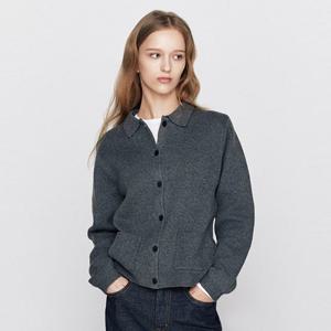 [지오다노] 여성 폴로넥 카라 니트 가디건 356502