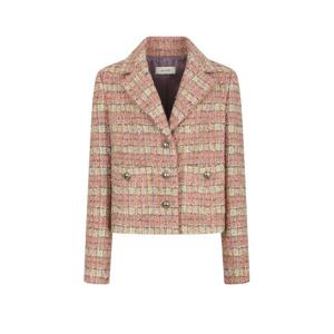 [제이제이 지고트]여성 메탈 버튼 믹스 트위드 재킷 GNCA0JKR11
