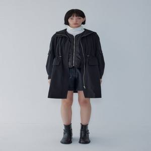 [보브]패딩 베스트 세트 후디드 미디 점퍼7156120003