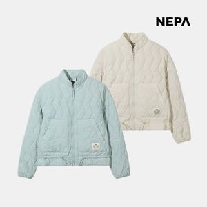 네파 여성 써모퍼프 스탠드넥 패딩 자켓 퀄팅 경량 숏패딩 7M20960