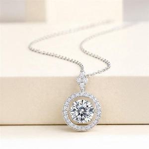 메종드쉬 모이사나이트 목걸이 랩다이아 댄싱 BMN013