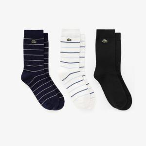 [라코스테공식] 남성 패턴 3P 번들 RA139B-56G 166