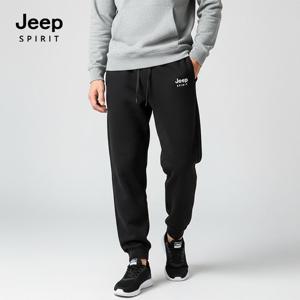 JEEP SPIRIT 지프로고 트레이닝 조거팬츠 블랙 (JSSPPT236)