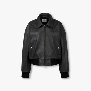 [톰보이]신세틱 레더 블루종 점퍼(9176161971).CNN