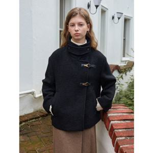 (올리브데올리브)OW5WHA810 밑단시보리 레자비조 여밈 코트