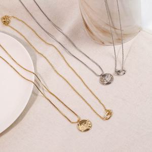 [폭스타일] [2개 1세트] 코인 링 목걸이