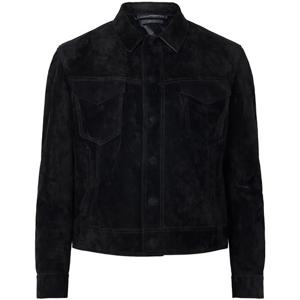 톰포드 25FW 블랙 스웨이드 웨스턴 자켓 LBI002 LMS028 LB999