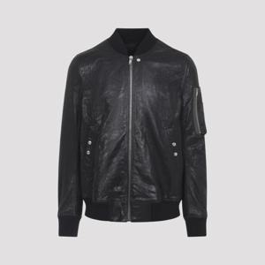 릭 오웬스 가죽 자켓 RU01F2778 LBE 09 BLACK