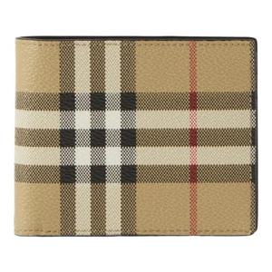 버버리 체크 스티치 엣지 반지갑 8113165 A7026