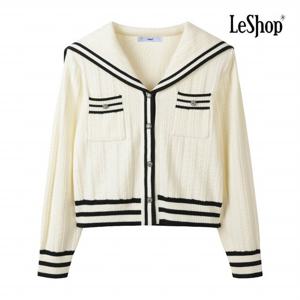 [르샵] 라인 세라 카라 실버 버튼 가디건 (BQ2KC002A)