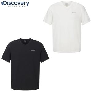 디스커버리 유니 프레시벤트 브이넥 반팔티셔츠 DXRS77063