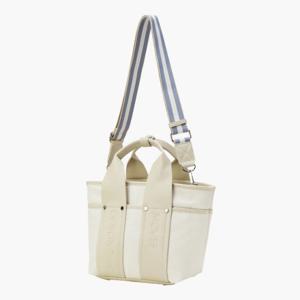 데상트골프가방 VQA DR12WFBG27-IVYG 여성 웨빙 포인트 카트백 / Ivory