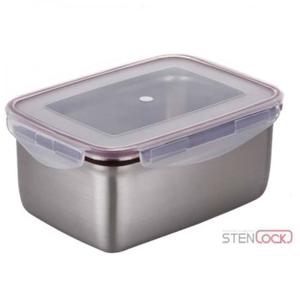 스텐락 클래식 직사각 9호 (3400ml) 스텐밀폐용기