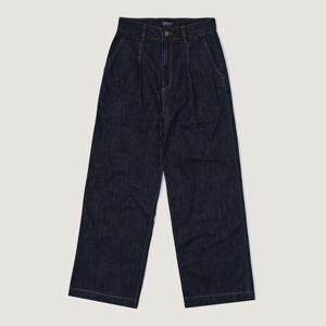 [후아유]여성 핀턱 와이드 데님 (WHTJD2543F-T)