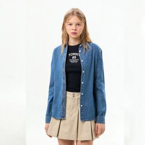 타미진스 여성 레귤러 데님 셔츠 T32G0NSH02TWL1