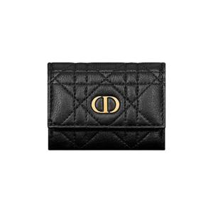 디올 카로 베로니아 서플 까나쥬 카프스킨 월렛 블랙 S5251UWHC-M900