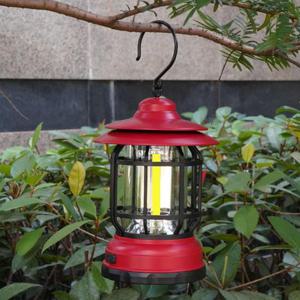 휴대용 LED 랜턴 캠핑 건전지 조명 램프 빈티지 무드등 라이트 차박 텐드 조명 호롱불