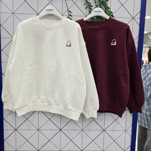 [에꼴리에]에꼴리에 주니어 뮤직캣 루즈핏 맨투맨티 25C1455