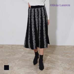 [올리비아로렌]자카드 니트스커트___VOCDK3S2151
