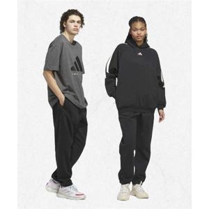 아디다스 ADIDAS 바스켓볼 플리스 조거 - 블랙 JX5595 2479069