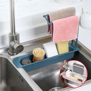 주방 행주 수세미 걸이 비누받침대 수납 개수대 선반