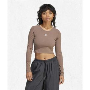 아디다스 ADIDAS 립 롱 슬리브 티 - 브라운 IR5942 2398431