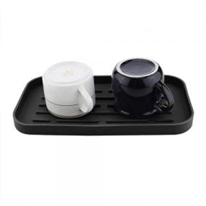 실리콘 컵건조대(블랙)/ 물빠짐트레이