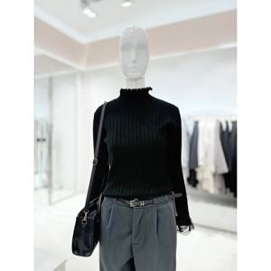 [숲]레이스 하이넥 니트  SC2LK33Q