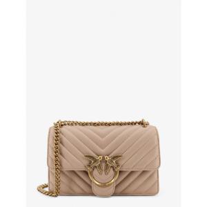 [PINKO] 라프리마 여성 크로스바디 백 러브 원 미니 퀼티드 레더 숄더 100074 A0GKC50Q 베이지 /12