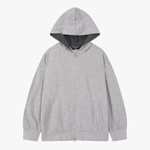 [더데이걸]체크 배색 후드 집업 TGJM26104 [모다아울렛 남양주점