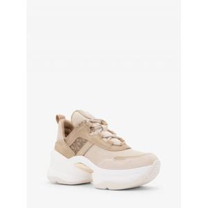 마이클코어스 올림피아 웨지 스니커즈 49S6OLFS1S705 페일 골드