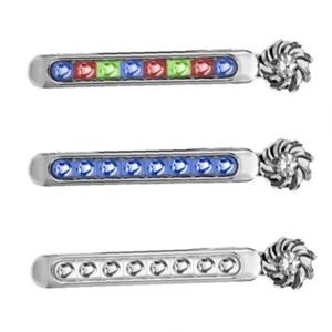 자가발전 설치 간편 OC1008 LED 주행등 바람개비 DIY