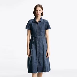 [공식][타미힐피거] 데님 우븐 셔츠 드레스 (T22F1TDR052WT11BJ)