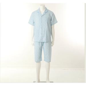 [비너스][SVPA4534M] 이월상품 쿨 지지미 잔꽃나염 반팔/반바지 커플잠옷