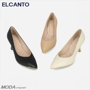 [엘칸토]경량 쿠션UP 여성 구두 펌프스 1XWD22XR_GN