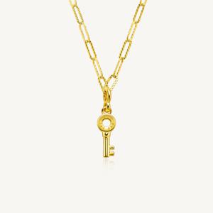 수앤진골드 위시 키 클립체인 목걸이 24K 순금 3.75g