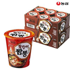 농심 오징어짬뽕컵 67g x 12개