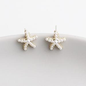cosy 925실버 진주 별 귀걸이