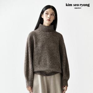 김서룡 25FW 울캐시 홀가먼트 로우게이지 니트[런칭 가격99,900원]