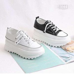 [에피소드블랑] 봄 여성 키높이 스니커즈 단화 6cm