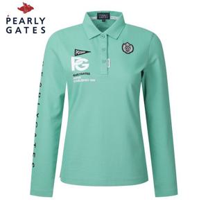 [파리게이츠] [냉감]여성 로고 슬리브 폴로 티셔츠