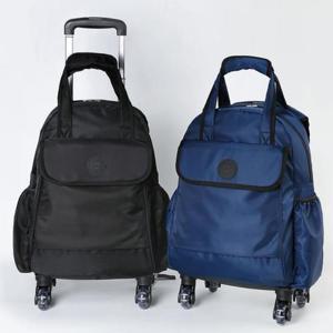 캐리어 백팩 바퀴달린 학생 책가방 (2color)