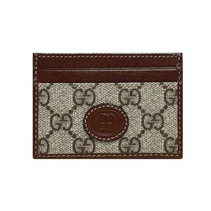[구찌] GG 수프림 머니클립 지갑/브라운/700690 92TCG 8563