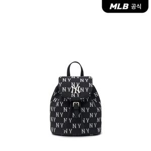 [MLB공식] 24N 클래식 모노그램 자카드 미니 백팩 NY (Black) 3ABKS014N