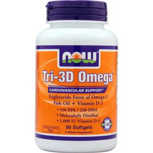 나우푸드 트라이 3D 오메가 90 소프트젤