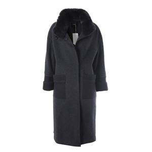 [모라도]니트배색울캐시코트MLW5CT450