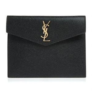 [생로랑] 남성 모노그램 업타운 클러치 565733 1GF0J 1000