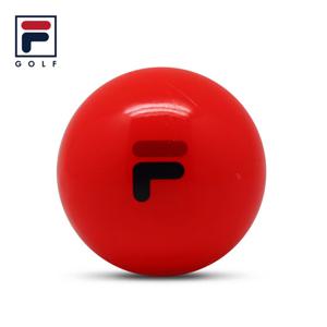휠라 베이직 파크골프공 2피스 1구 유광 컬러 레드