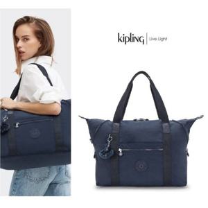 [키플링]키플링 26리터 여행 보스턴백 아트M  블루 네이비  KOCBR01 BLBL