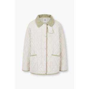 [톰보이] 9174413984 코듀로이카라 퀼팅 점퍼